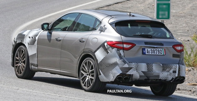 SPYSHOTS: Maserati Levante V8 GTS spotted testing