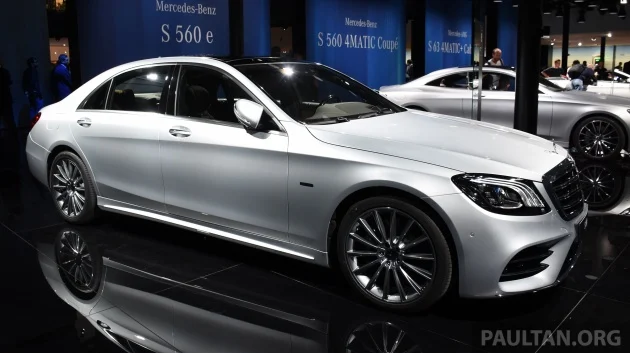 Mercedes-Benz S560e debuts in Frankfurt – up to 50 km of electric driving range, 0-100 km/h in 5 seconds