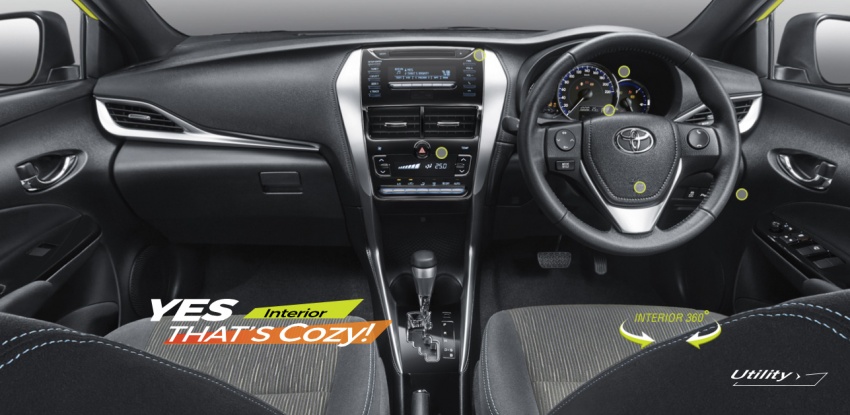 Toyota Yaris facelifted in Thailand – Ativ-style front and cabin, 7 airbags and VSC standard, from RM60k 712206