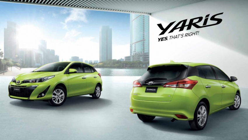 Toyota Yaris facelifted in Thailand – Ativ-style front and cabin, 7 airbags and VSC standard, from RM60k 712209