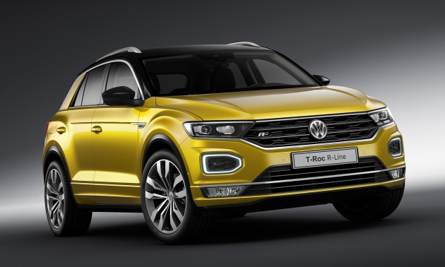 Volkswagen T-Roc R-Line guna gaya lebih sporty