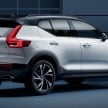 Volvo XC40 officially revealed – CMA platform, Drive-E engines, first model offered in ‘Care by Volvo’ service