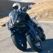 Yamaha Niken Leaning Multi-Wheeler (LMW) 2018 – guna tiga roda, tetapan fork berkembar di hadapan