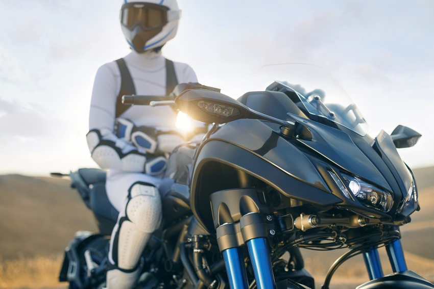 Yamaha Niken Leaning Multi-Wheeler (LMW) 2018 – guna tiga roda, tetapan fork berkembar di hadapan 728768
