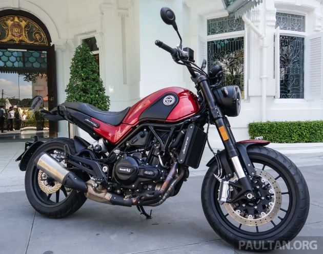 Benelli Leoncino dilancar – enjin 500 cc 47 hp, RM30k