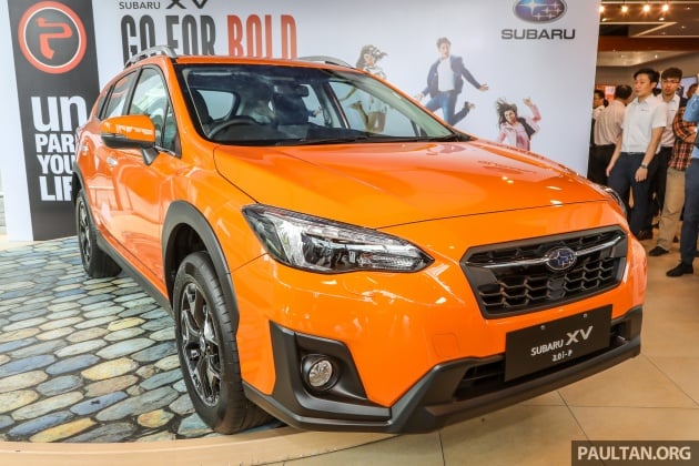 2018 Subaru XV launched in Malaysia – two variants, 2.0i and 2.0i-P, priced from RM119k to RM126k