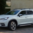 2019 Subaru Ascent – eight-seat SUV makes its debut