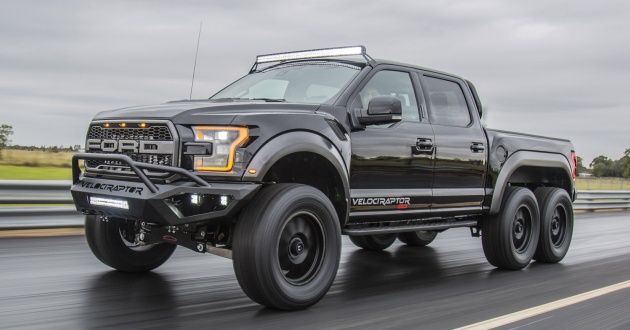 Hennessey VelociRaptor 6×6 muncul di SEMA 2017