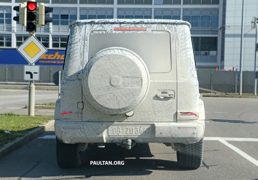 SPIED: Next Mercedes-Benz G-Class in its AMG form 736376