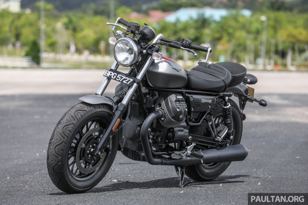REVIEW: 2017 Moto Guzzi V9 Bobber – riding Stelvio