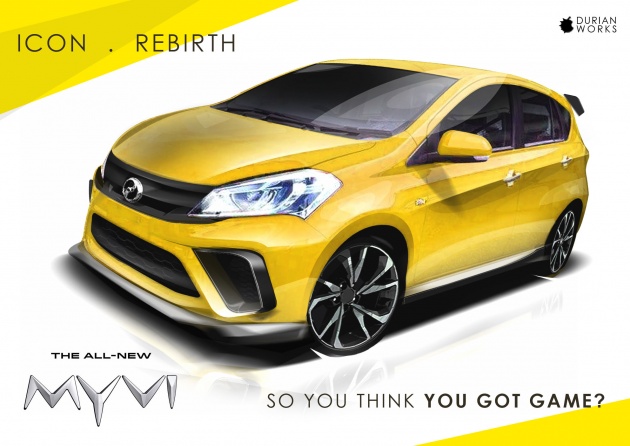 2018 Perodua Myvi virtually tuned by Durian Works