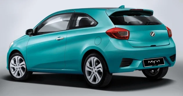 RENDERED: 2018 Perodua Myvi three-door hatch