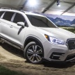 2019 Subaru Ascent – eight-seat SUV makes its debut