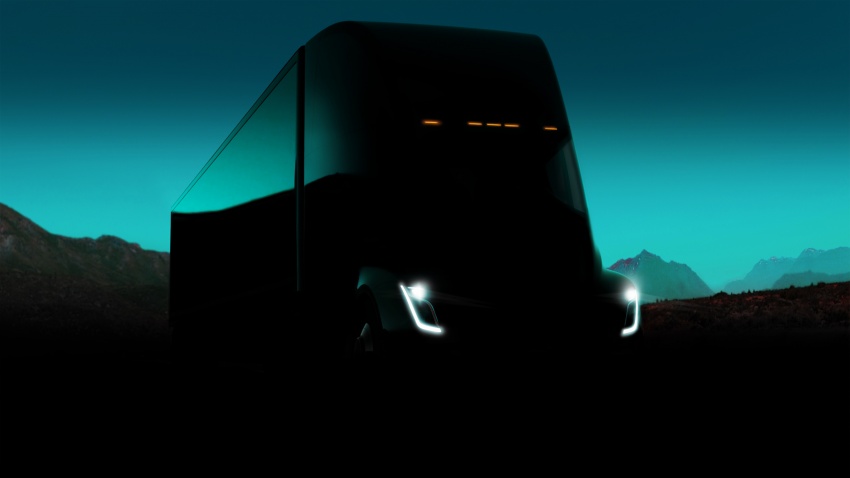 Tesla Semi – futuristic truck with Enhanced Autopilot; 0-97 km/h sprint in 20 seconds with 36-tonne load 740162