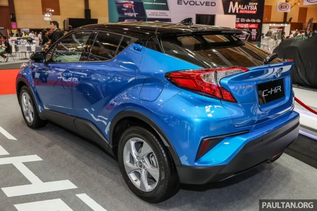Toyota C-HR Malaysian spec previewed – CBU from Thailand, 141 PS 1.8 litre NA engine, 2018 launch