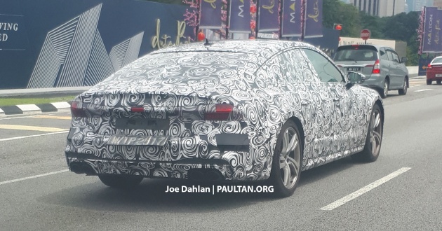 SPYSHOTS: 2018 Audi A7 Sportback seen in Malaysia