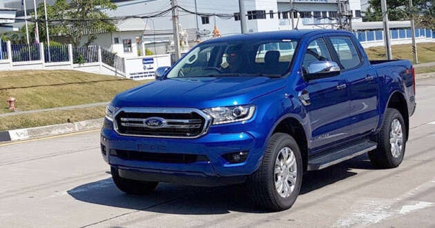 SPIED: 2018 Ford Ranger facelift spotted in Thailand