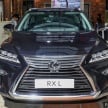 Lexus Malaysia previews RX 350L seven-seater, updated NX 300 facelift range – SUVs from RM312k