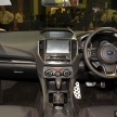 Subaru XV to receive EyeSight safety system in Malaysia by second half of 2019 – up to RM8,000 more