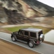 2018 Mercedes-Benz G-Class – all new, inside and out