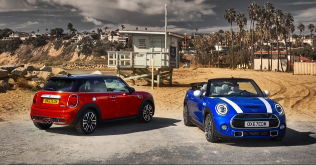 2018 MINI hatchback, convertible facelift debuts in Detroit – revised engines, transmission options