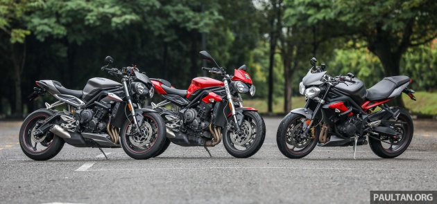 REVIEW: Triumph Street Triple 765RS, 765S and 675R