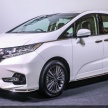 2018 Honda Odyssey facelift launched in Malaysia – now with Honda Sensing; priced at RM254,800
