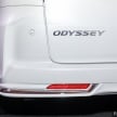 2018 Honda Odyssey facelift launched in Malaysia – now with Honda Sensing; priced at RM254,800