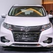 2018 Honda Odyssey facelift launched in Malaysia – now with Honda Sensing; priced at RM254,800
