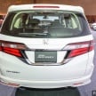 2018 Honda Odyssey facelift launched in Malaysia – now with Honda Sensing; priced at RM254,800