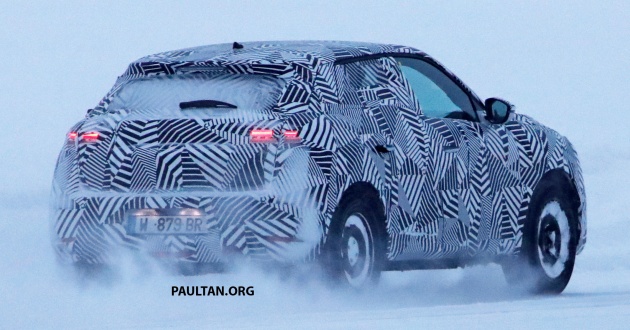 SPYSHOTS: DS 3 Crossback running winter trials
