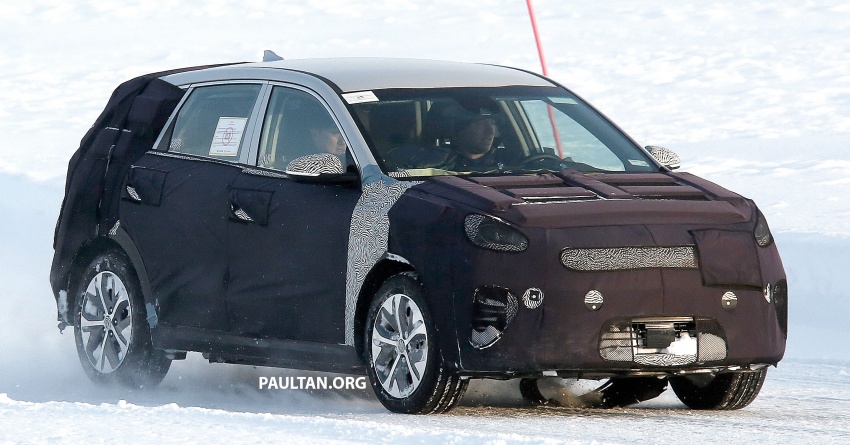 SPYSHOTS: Kia Niro EV spotted cold-weather testing 776549