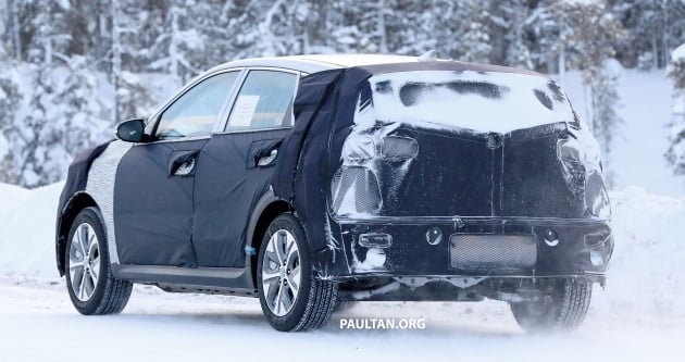 SPYSHOTS: Kia Niro EV spotted cold-weather testing