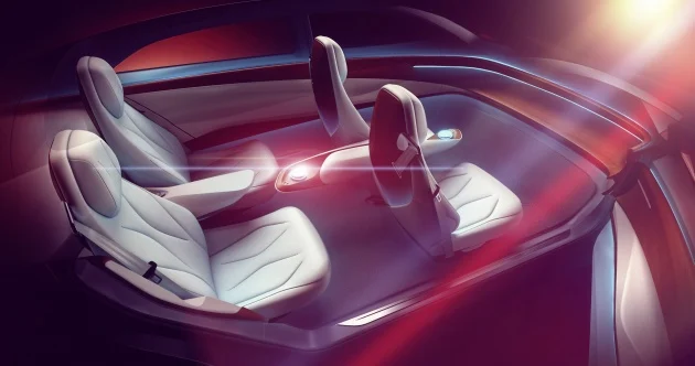 Volkswagen I.D. Vizzion – self-driving EV, 665 km range