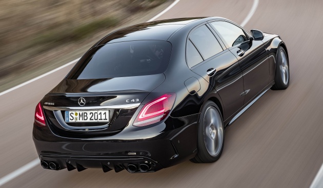 Mercedes-AMG C43 4Matic facelift revealed with more powerful 3.0L V6, new styling, additional equipment