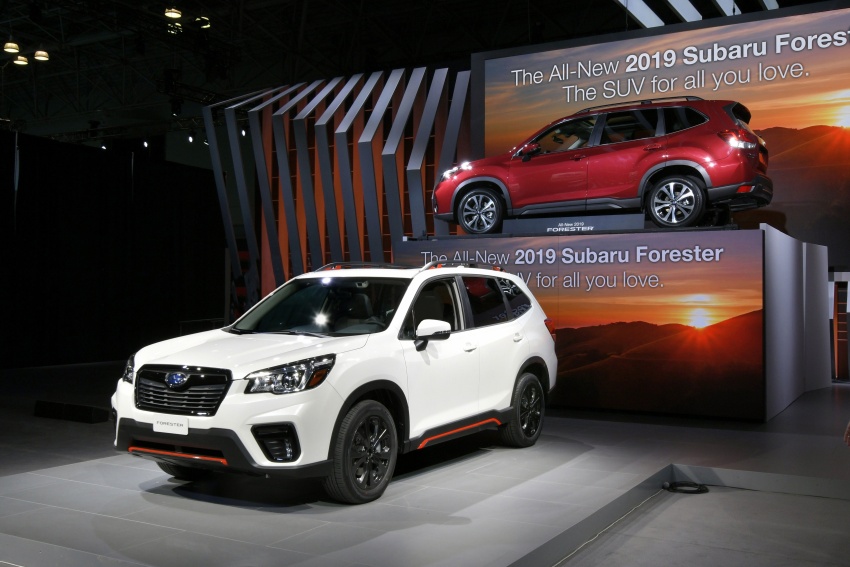 2019 Subaru Forester unveiled – more space, more technology, new 2.5 litre direct-injected boxer engine 798767