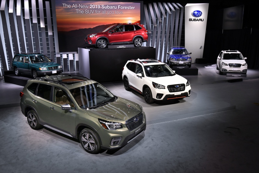 2019 Subaru Forester unveiled – more space, more technology, new 2.5 litre direct-injected boxer engine 798783