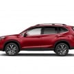 2019 Subaru Forester unveiled – more space, more technology, new 2.5 litre direct-injected boxer engine