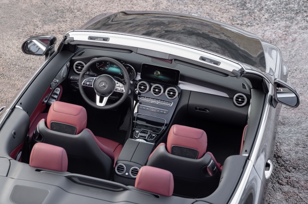 C205 Mercedes-Benz C-Class Coupe and A205 C-Class Cabriolet facelifts revealed – new engines, equipment