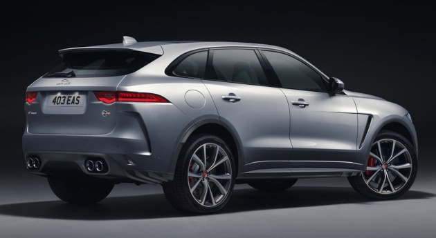 Jaguar F-Pace SVR didedah – kuasa 550 PS, 680 Nm