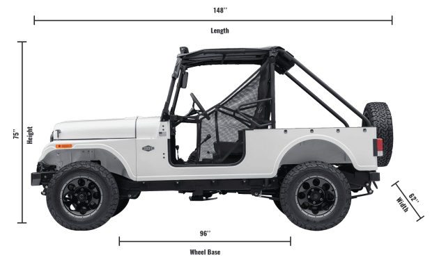 Mahindra Roxor dilancar di AS – enjin 2.5L turbo diesel
