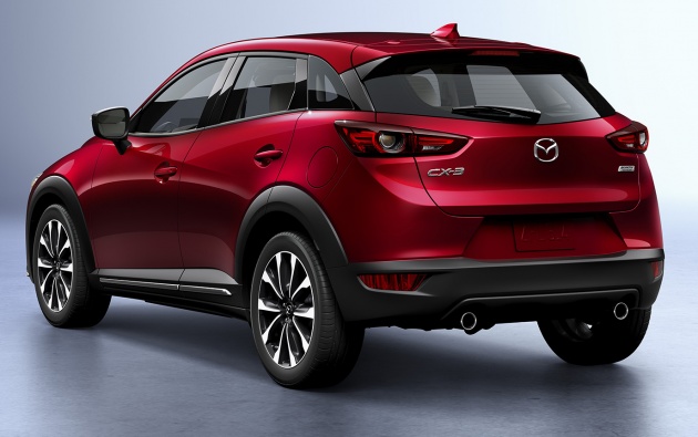 Mazda CX-3 facelift bows in NY with subtle changes