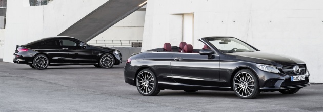 Mercedes-Benz C-Class Coupe C205 dan C-Class Cabriolet A205 facelift – enjin dan kelengkapan baharu