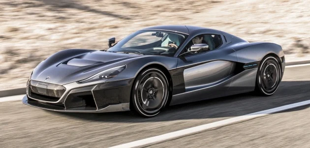 Rimac C_Two dalam bentuk produksi diperkenal 1 Jun