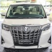 2020 Toyota Alphard and Vellfire open for booking – now with Toyota Safety Sense, RM383k-RM465k on