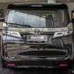 2020 Toyota Alphard and Vellfire open for booking – now with Toyota Safety Sense, RM383k-RM465k on