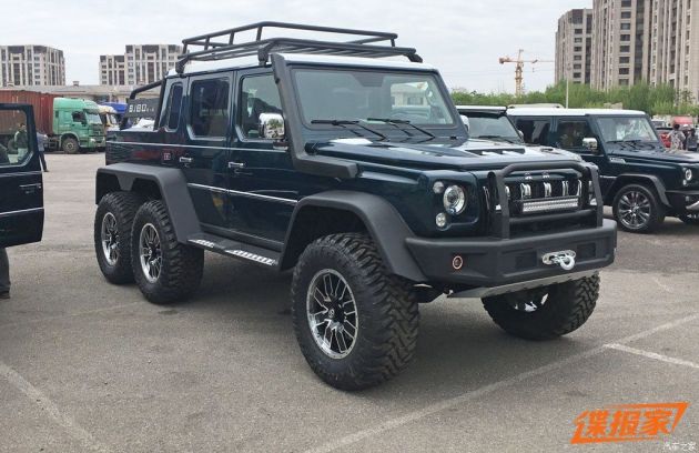 BAIC BJ80 6×6 seen for the first time – G63 copycat?