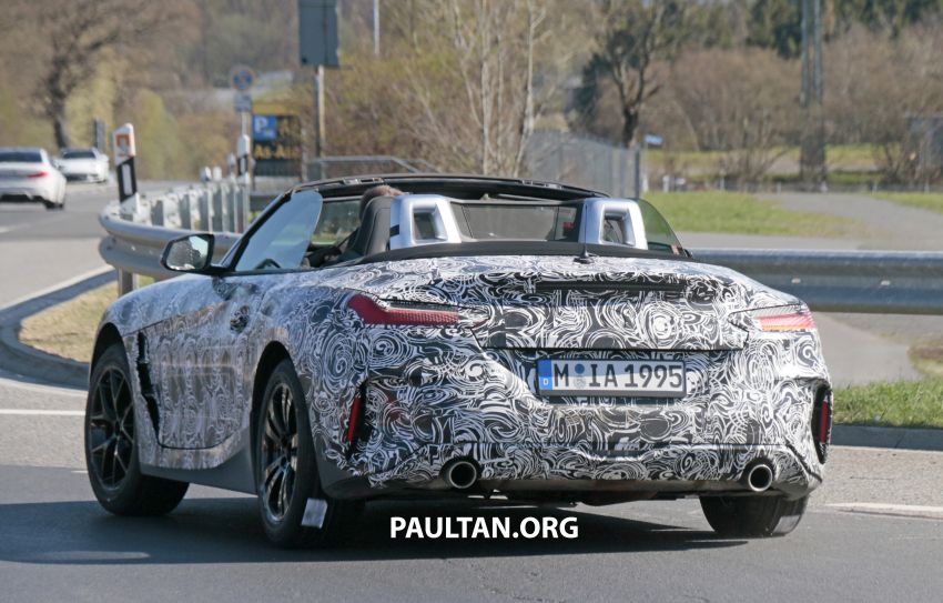 SPYSHOTS: BMW Z4 spotted – top down with interior 808827