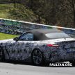 SPYSHOTS: BMW Z4 spotted – top down with interior