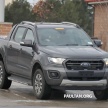 SPYSHOTS: Ford Ranger T6 WildTrak facelift in the US